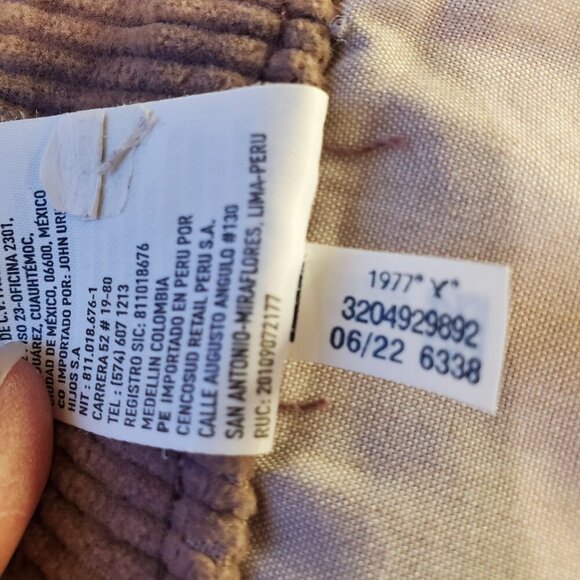 AMERICAN EAGLE SZ 0 Super Hi-rise A-Line Super Stretch Corduroy Zip Up Skirt - Picture 11 of 13